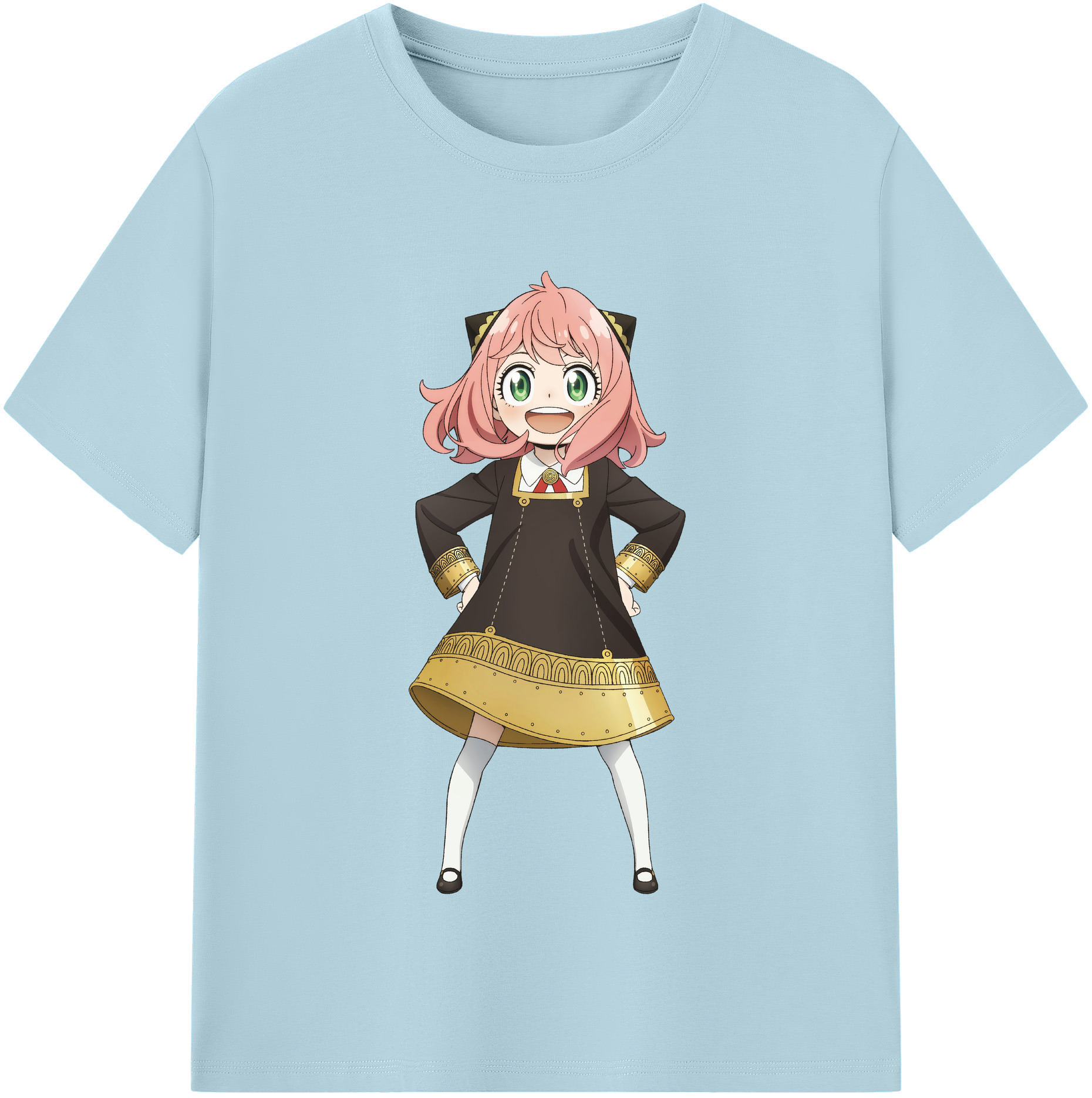 （画像用） SPY×FAMILY间谍家家酒 綿100％半袖Tシャツ（フロントプリント）